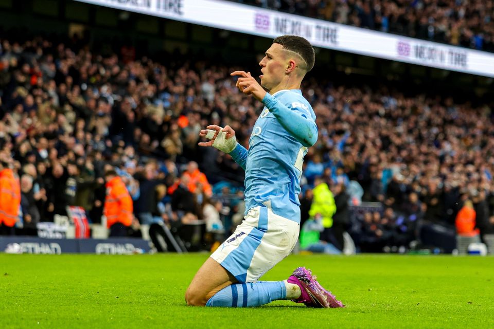 Foden, 23, is having a break-out campaign