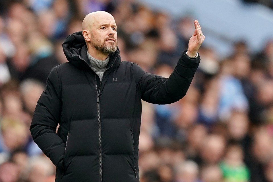 Erik ten Hag has defended his tactics in the Manchester derby defeat