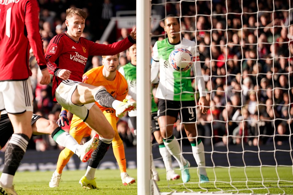 McTominay had fired United into an early lead against their rivals