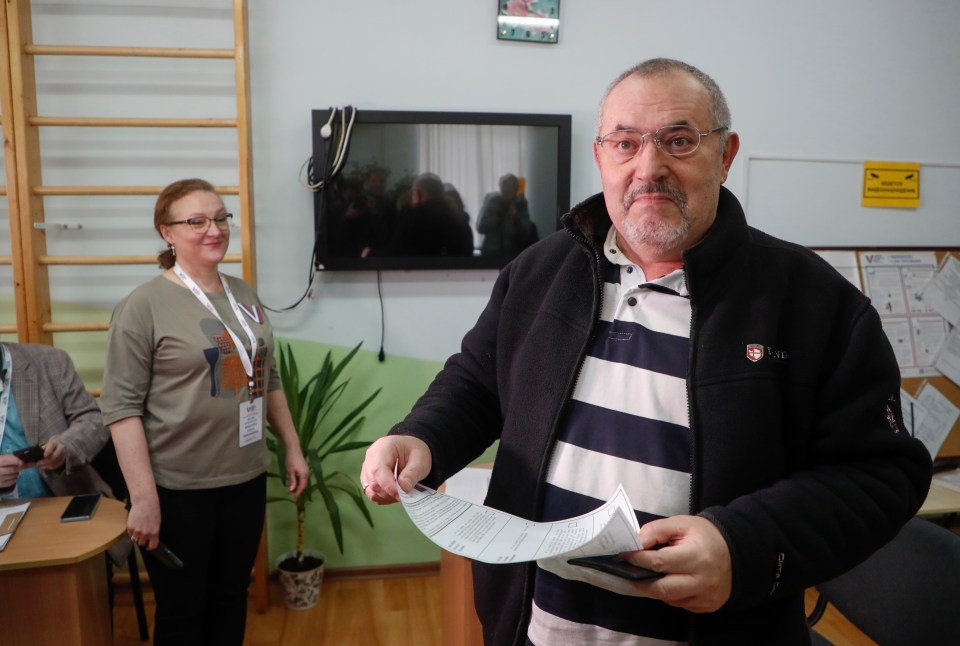 Boris Nadezhdin was barred from the election by Putin