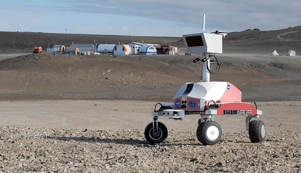 Other space tech researchers have tested includes robotic rovers