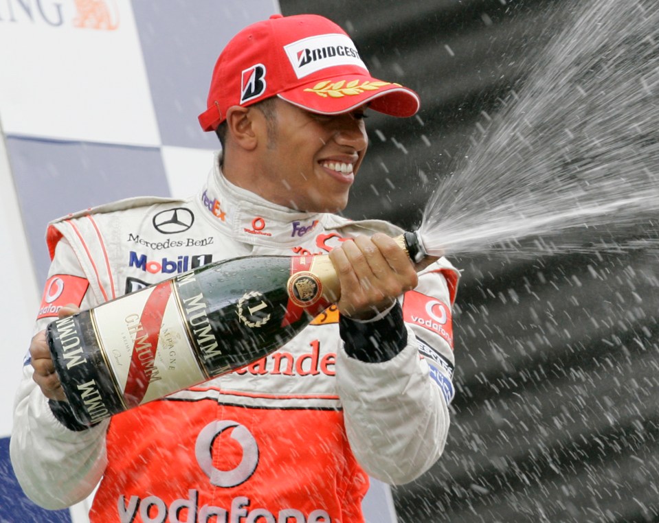 Lewis Hamilton won the F1 world championship in 2008