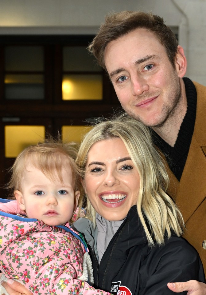 Mollie and Stuart welcomed the tot in November 2022