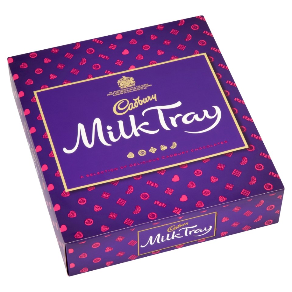 The iconic Milk Tray will be available from tomorrow for just a few pounds in Tesco