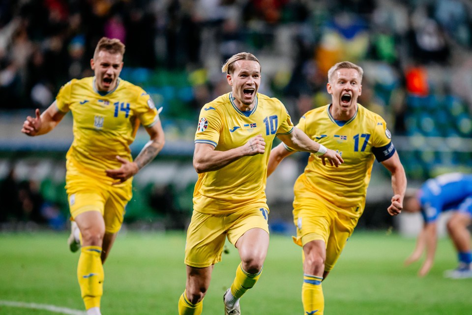 Mykhailo Mudryk was Ukraine's hero against Iceland