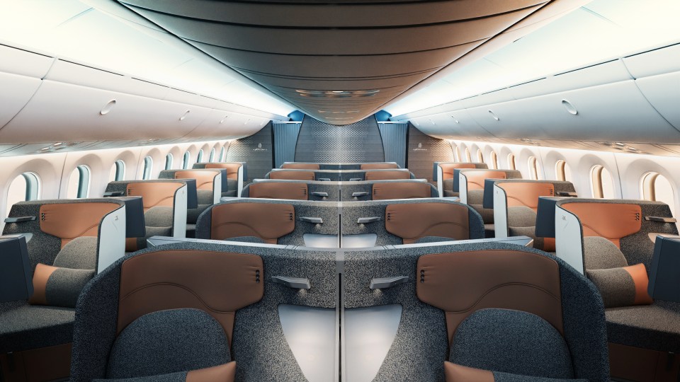 A new sofa style airline seat could change the way passengers travel