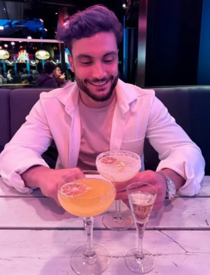 Love Island’s Davide jetted to Sweden for a cocktail night with his reality TV counterpart