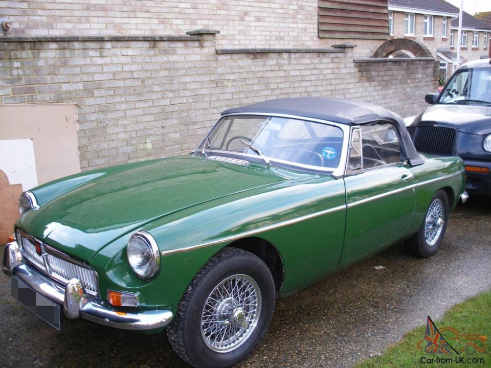 This lovely MGB was sold by Nigel in 2013