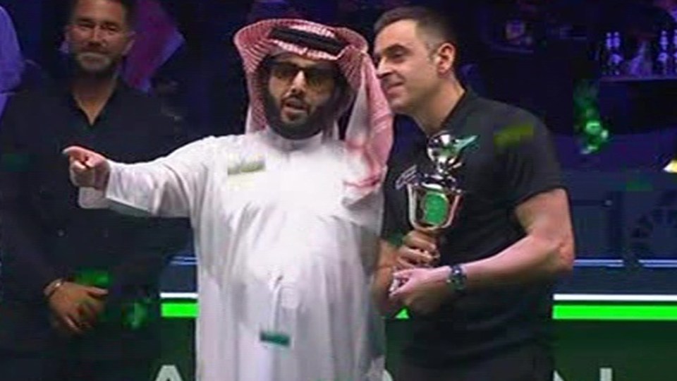 The Rocket won the £250k prize at the inaugural World Masters of Snooker in Saudi Arabia