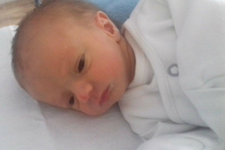 Baby Ollie died in agony after being repeatedly attacked