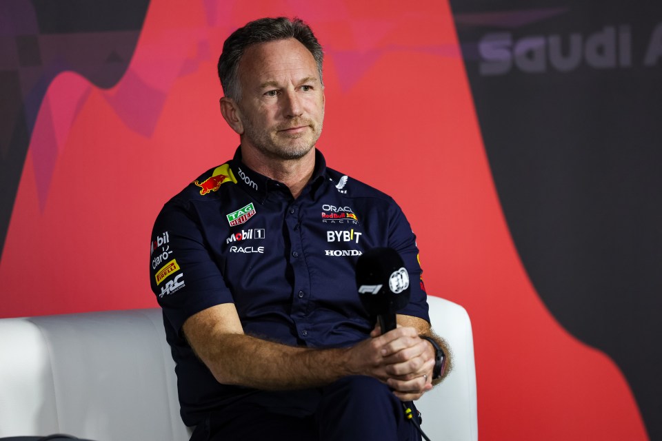 Horner was quizzed during a press conference ahead of Saudi Arabia's race