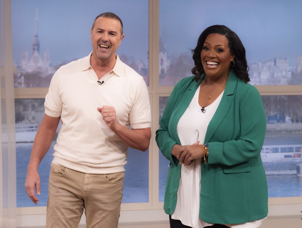 Paddy McGuinness hosted the show with Alison Hammond today