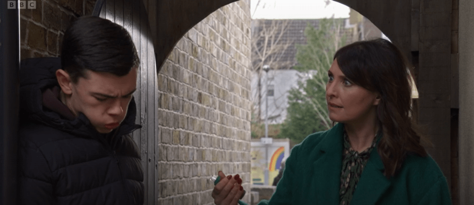 Some EastEnders fans felt they had never seen a scene in that passage before