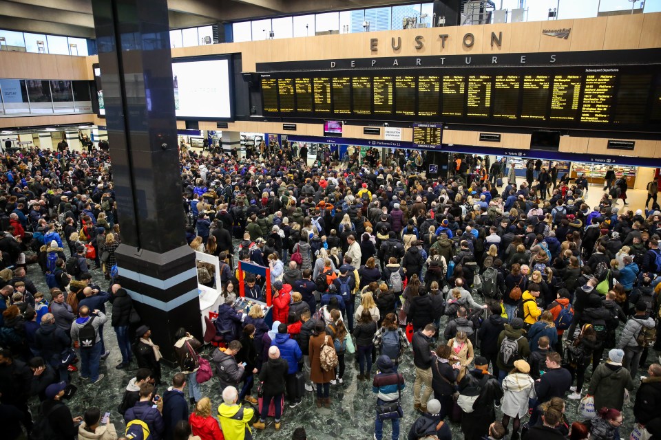 Train strikes are set to wreak havoc among football supporters on the first weekend of April