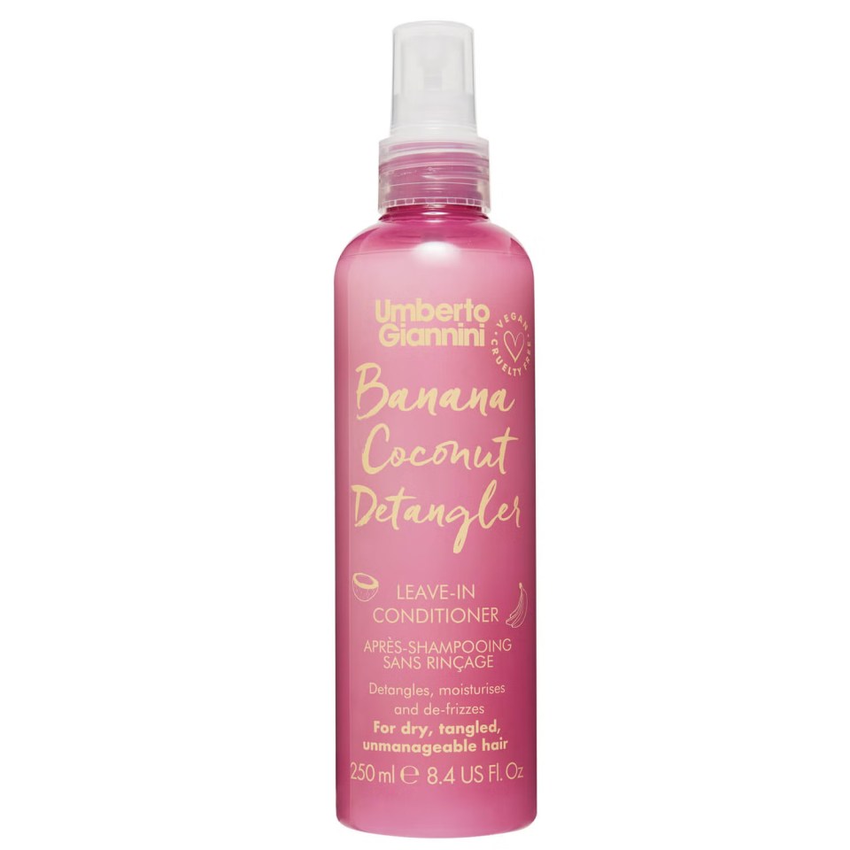 Umberto Giannini banana coconut detangler has an awful smell