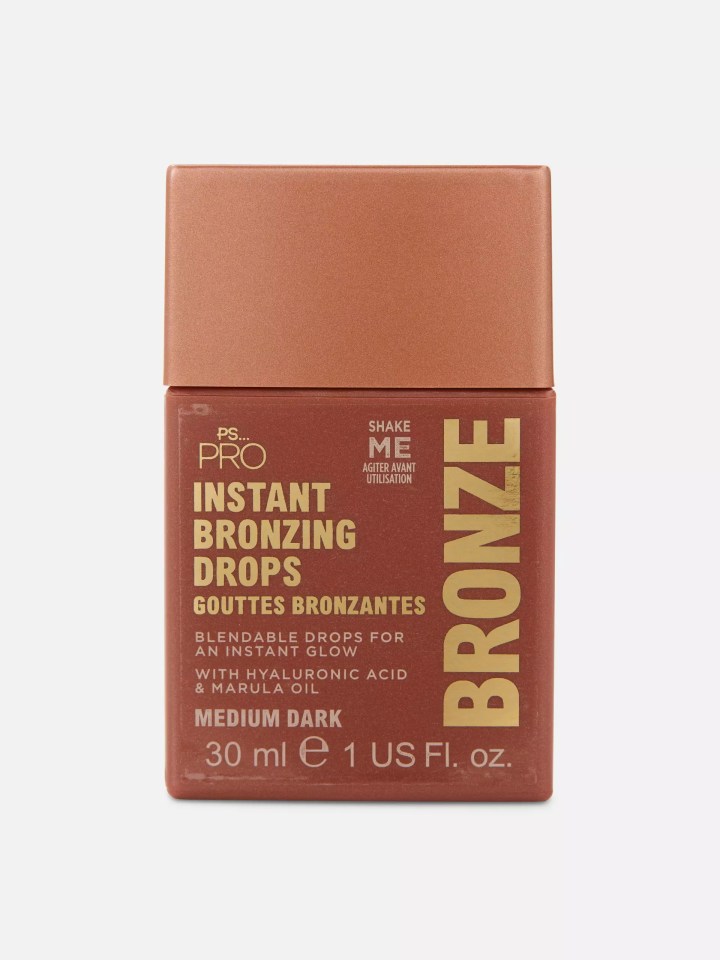 Primark's instant bronzing drops are just £3.50