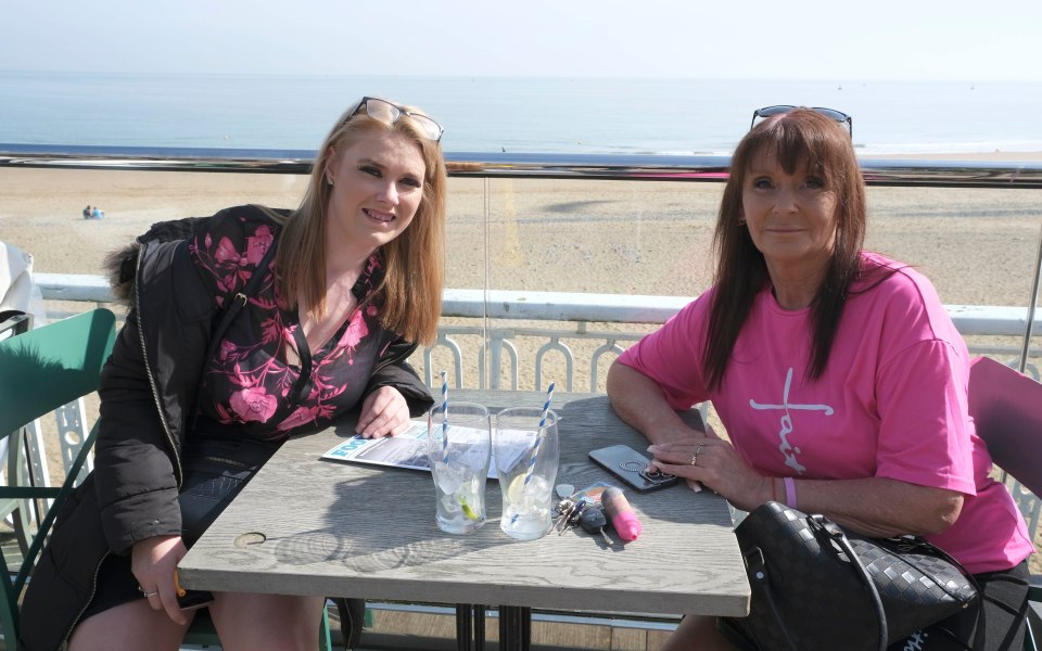 Andrea Dale (RIGHT) and her daughter Samantha credited the spacious pub as a great place to bring the whole family