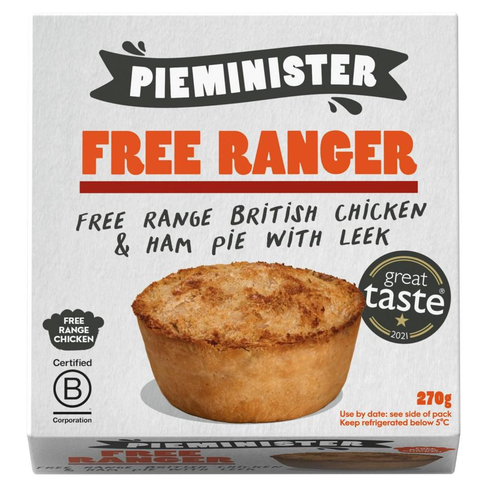 This Pieminister pie scored a five out of five