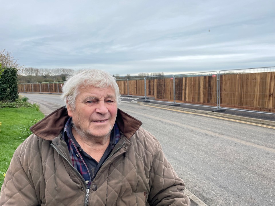 John Chard said the spot he had used as a viewing point across the bay was now gone