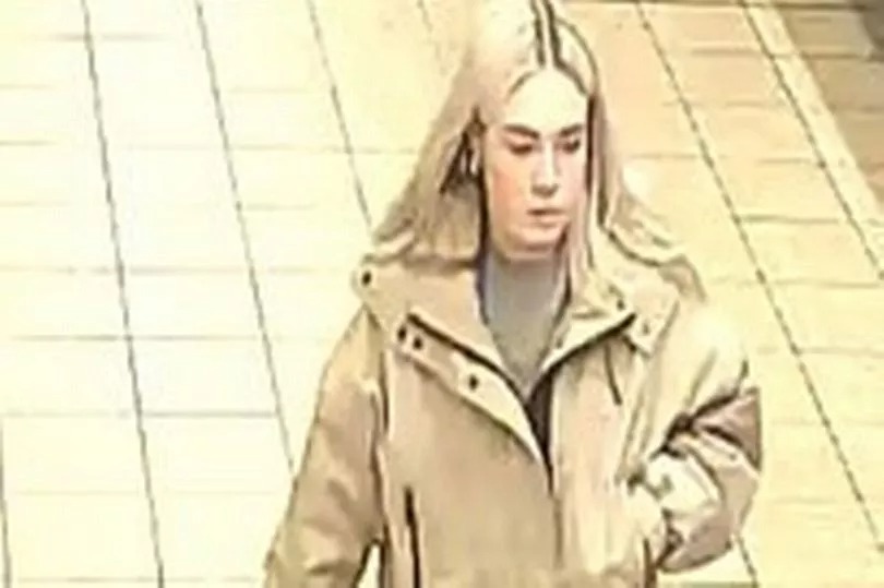 Police have issued CCTV of a woman they would like to speak to after a baby became ill