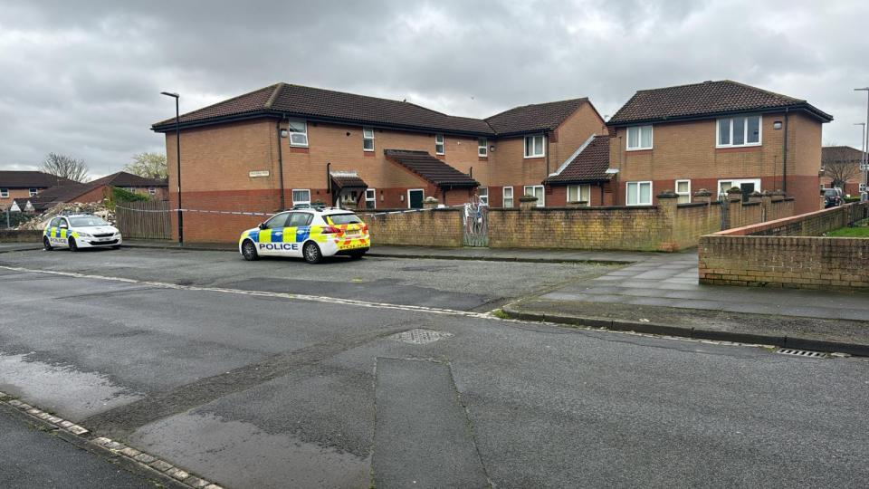 Cops were called to the address in Eaglesfield Road, Hartlepool, on Friday