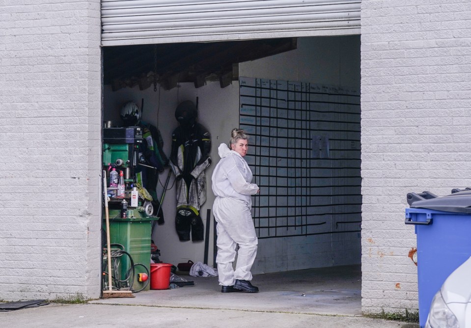 Police outside the Hessle Road branch of Legacy Independent Funeral Directors in Hull on Saturday after reports of 'concern for care of the deceased'