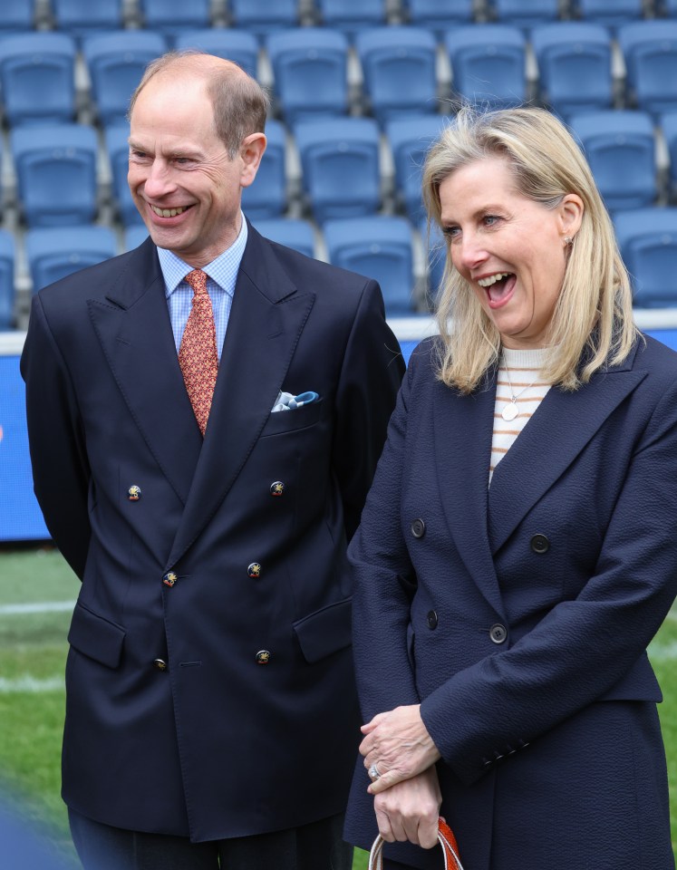 The Duke and Duchess of Edinburgh made a public appearance ahead of the Community Sport and Recreation Awards on International Women's Day