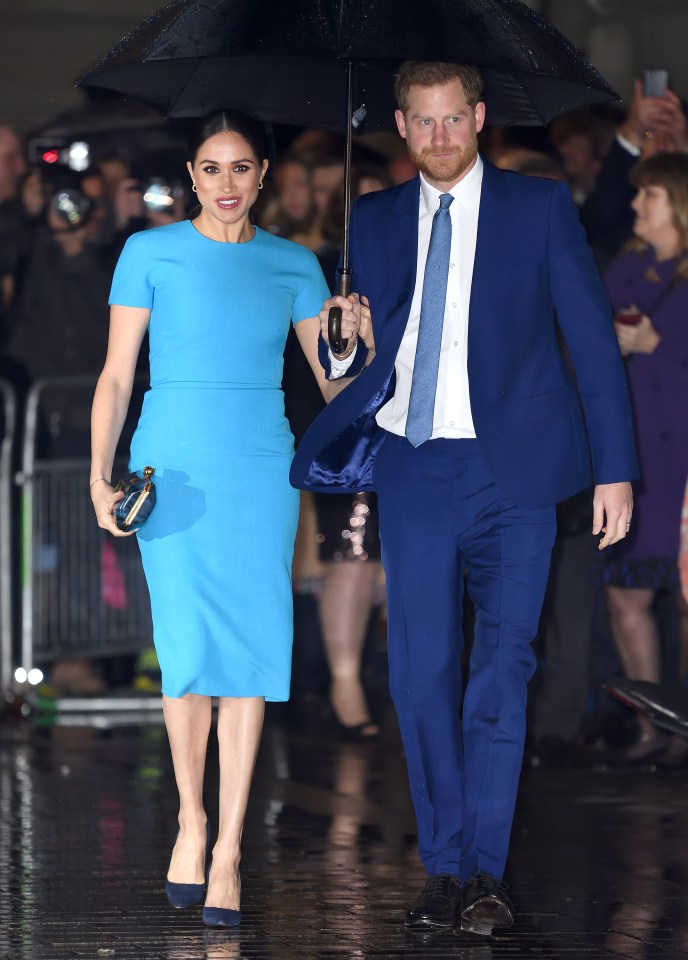 Following Kate's announcement, the Duke and Duchess of Sussex released a short statement