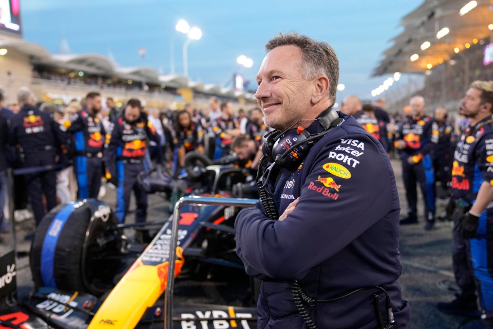 The win gave Chistian Horner something to smile about