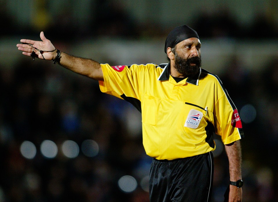 Sunny’s father Jarnail was an EFL referee for six years between 2004-2010