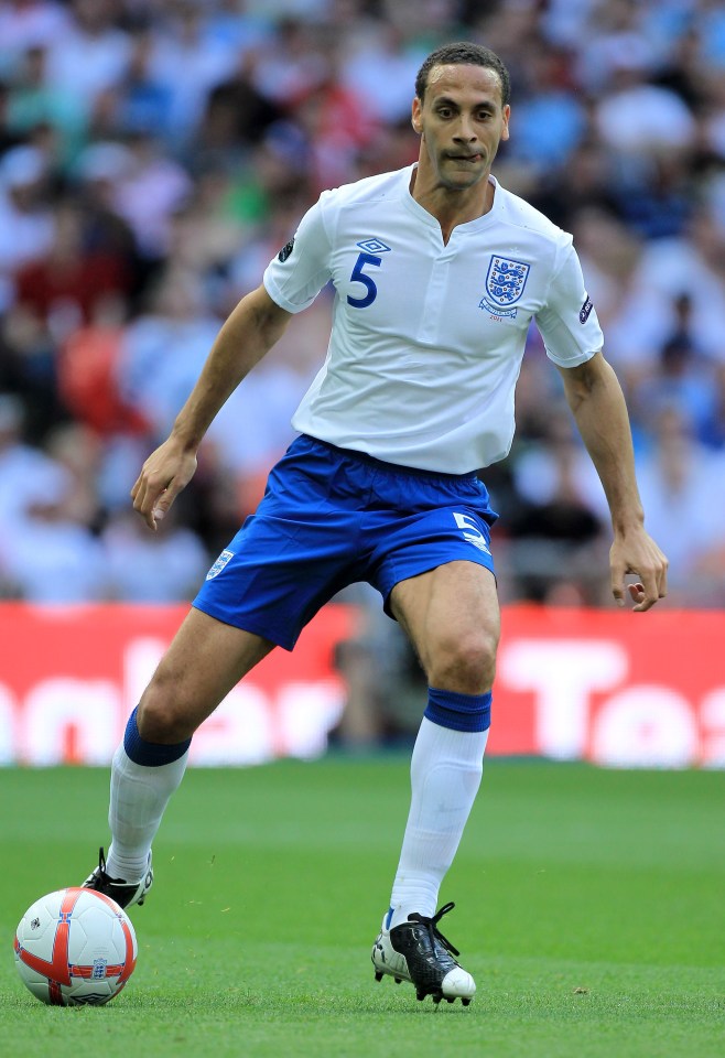 Rio Ferdinand was snubbed from the Euro 2012 squad