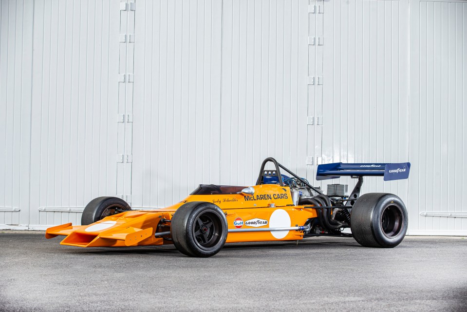 The 1972 McLaren M21 finished 8th in the standings with Jody behind the wheel