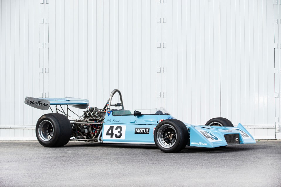 The 1973 Rondel Motul M1 competed in the Formula 2 series