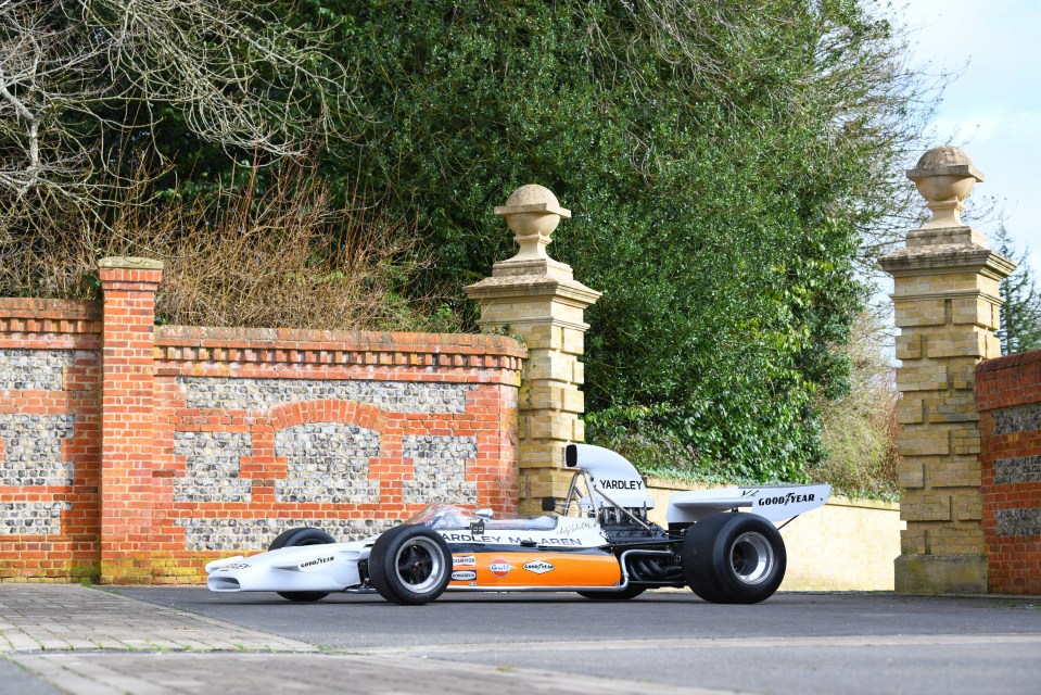 The 1971 McLaren M19A debuted in South Africa