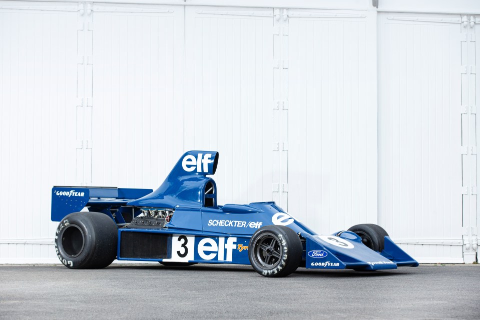 The Tyrrell 007 made its debut in the 1974 Spanish Grand Prix