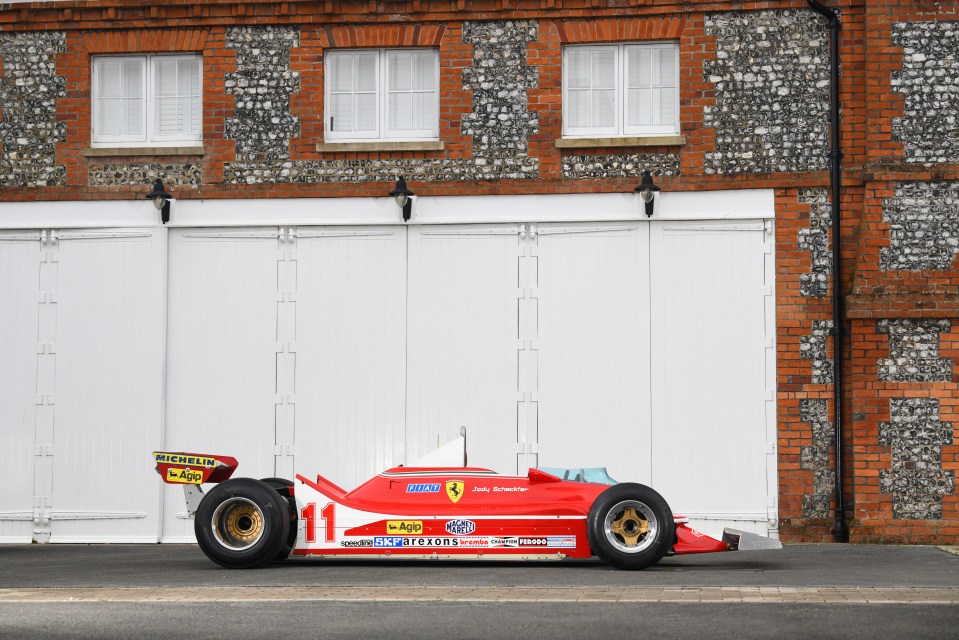 1979 Ferrari 312 T4 - this car took Jody to his Drives' Championship in 1979