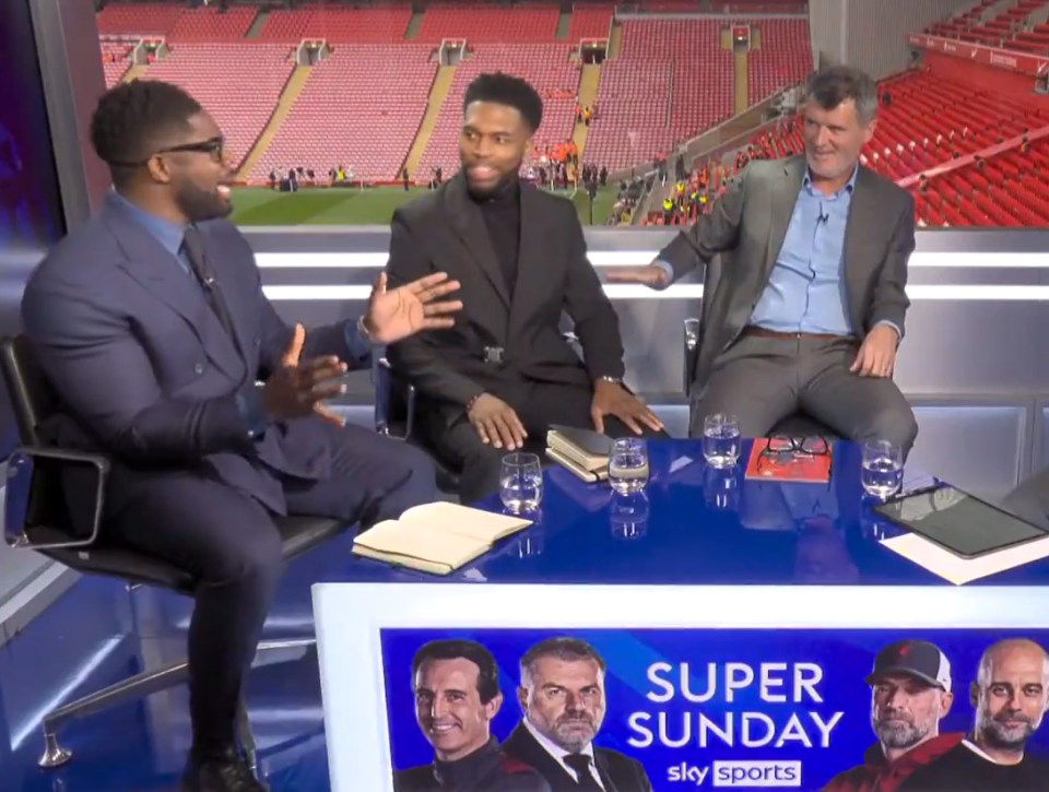 Roy Keane had to calm down Micah Richards on live TV