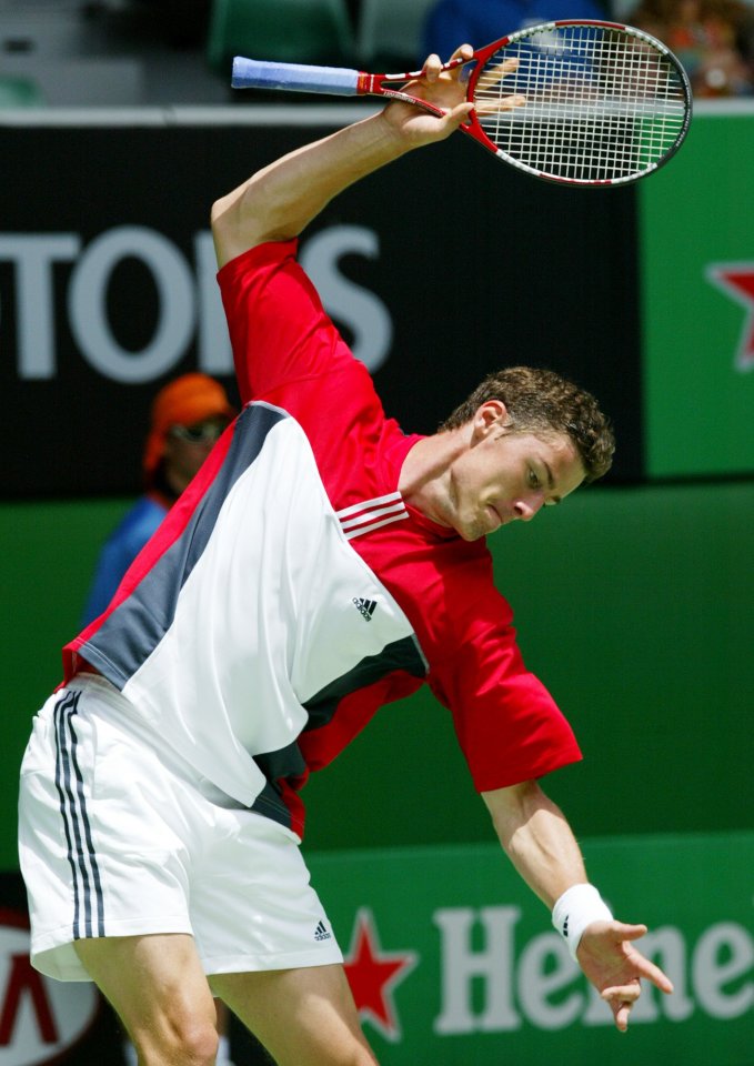 Marat Safin was his favourite player growing up - despite the bad influence with his temper