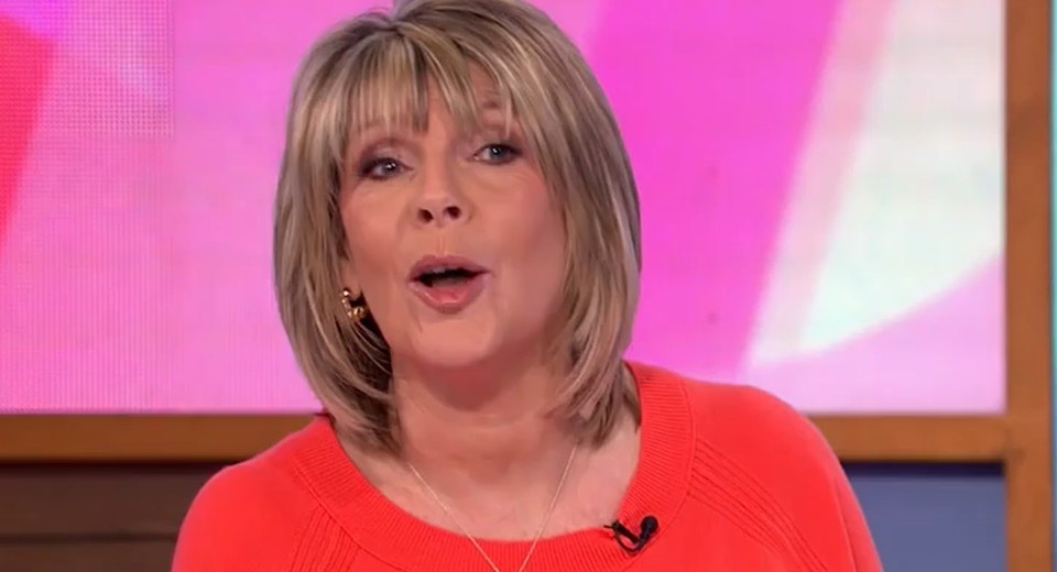 Host Ruth Langsford stepped in to say sorry for any offence caused