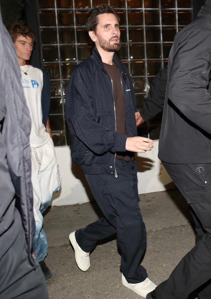 Scott Disick was snapped out in Los Angeles sporting a notably skinny frame