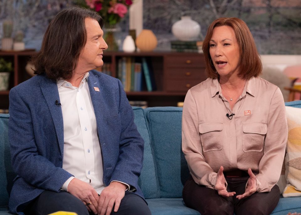 Scott Mitchell and Tanya Franks spoke about their relationship on This Morning