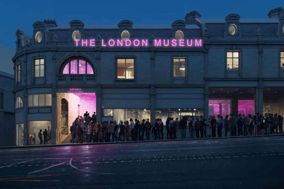 The new London Museum is undergoing a multi-million pound renovation