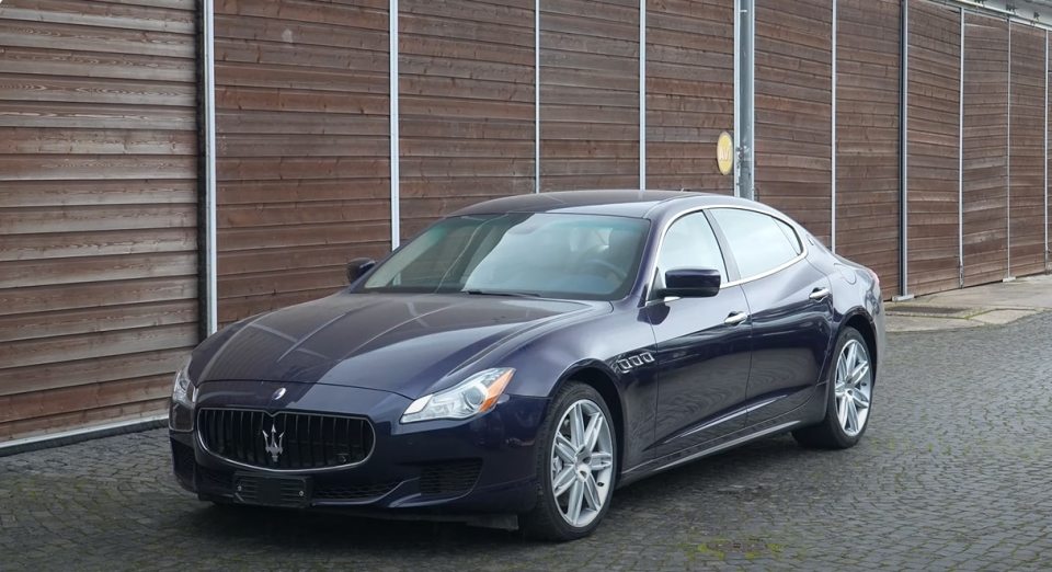 The broken Maserati clocked 186,000miles