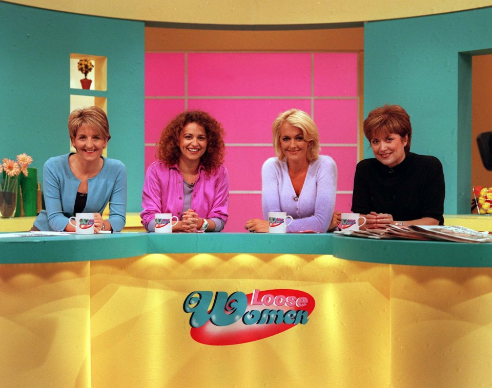 Panel members Kaye Adams, Nadia Sawalha, Jane Moore and Phillippa Kennedy, from the show's first year on the air