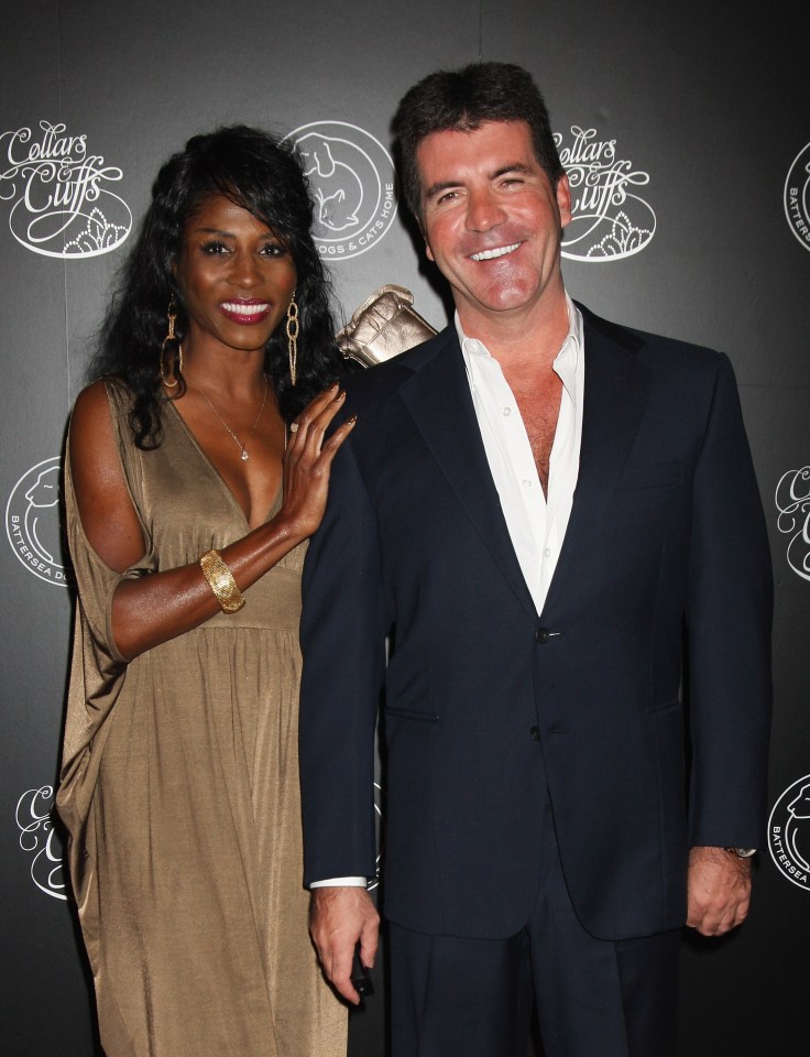 Sinitta and Simon dated on and off for 20 years