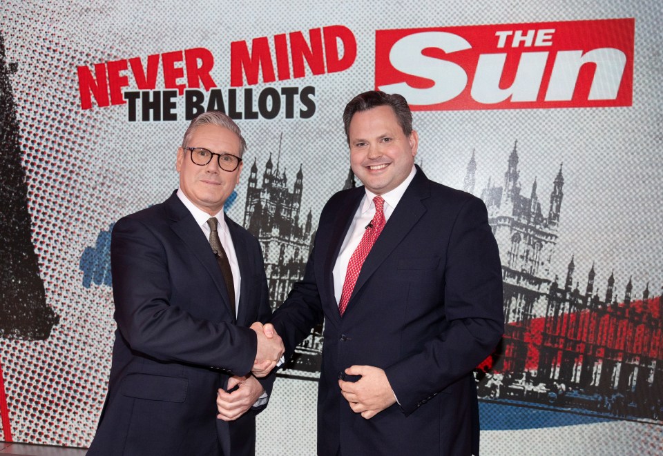 Sir Keir Starmer with Harry Cole