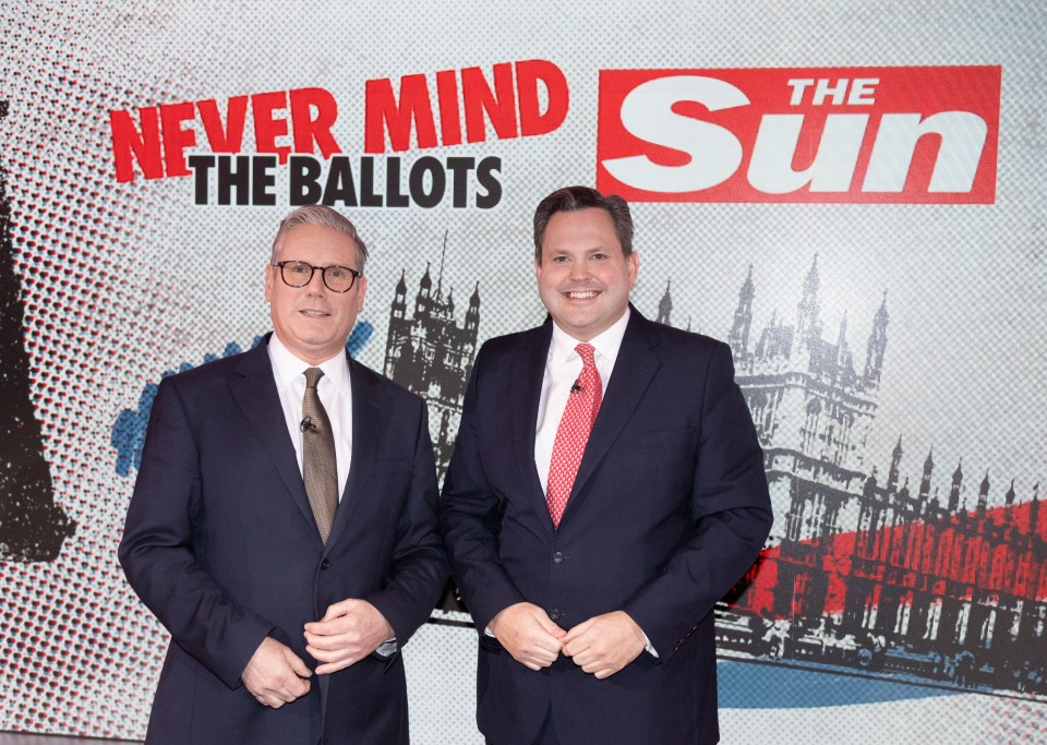 Sir Keir Starmer with Harry Cole