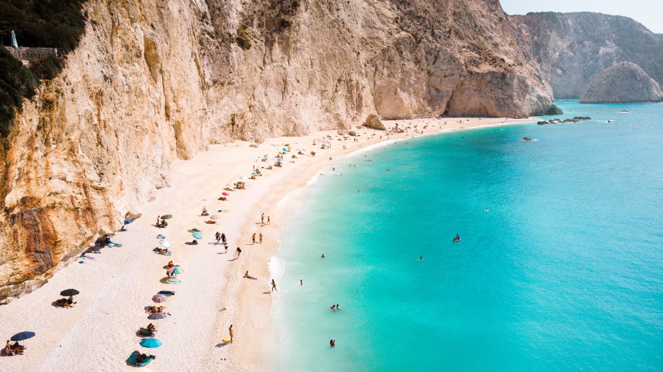 Porto Katsiki beach is now one of the most popular on the island