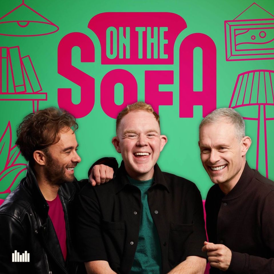 Colson does On The Sofa podcast with Jack P. Shepherd and Ben Price