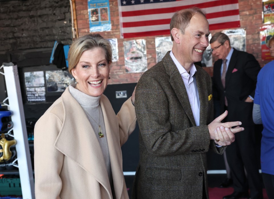 Prince Edward and his wife Sophie, the Duke and Duchess of Edinburgh, are 'very welcomed'